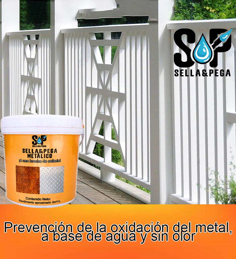 Pintura Para Metal Antioxido Repelente Agua Ecologico 1kg