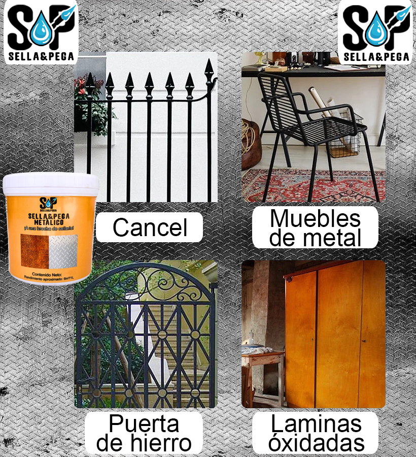 Pintura Para Metal Antioxido Repelente Agua Ecologico 1kg