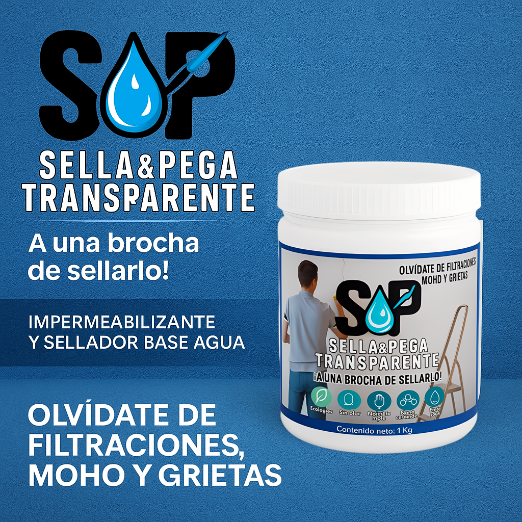Impermeabilizante Sellador Transparente 1 kg