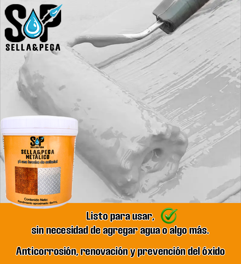 Pintura Para Metal Antioxido Repelente Agua Ecologico 1kg