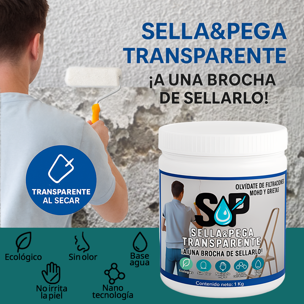 Impermeabilizante Sellador Transparente 1 kg
