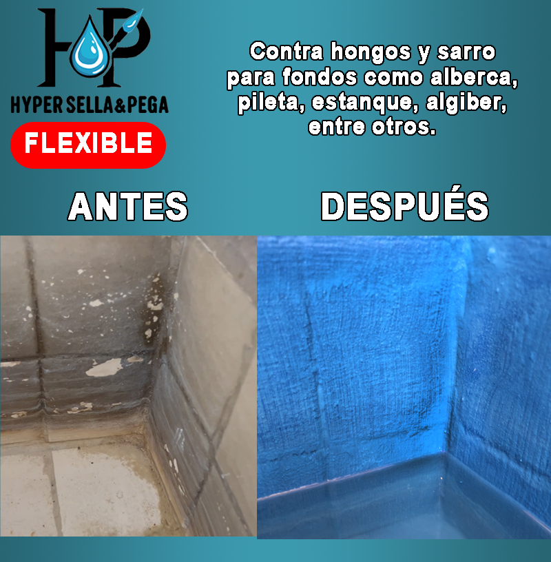 Sellador Grietas Alberca Aljibe Cisterna Pileta 1 kg