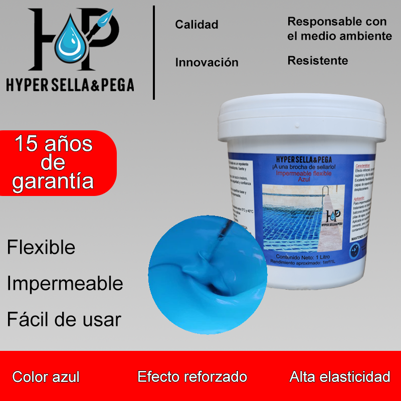 Sellador Grietas Alberca Aljibe Cisterna Pileta 1 kg